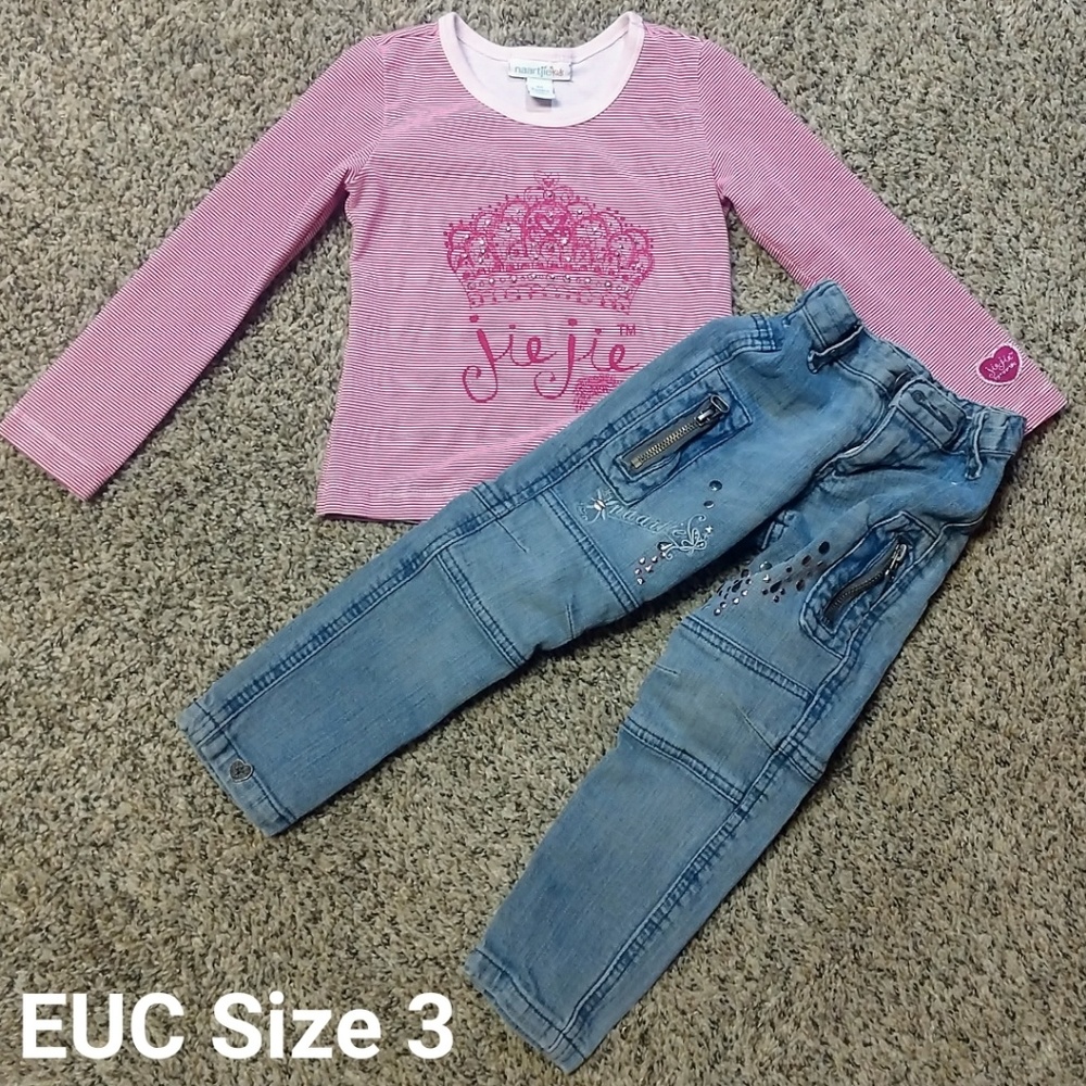 Naartjie Girls Top and Jeans